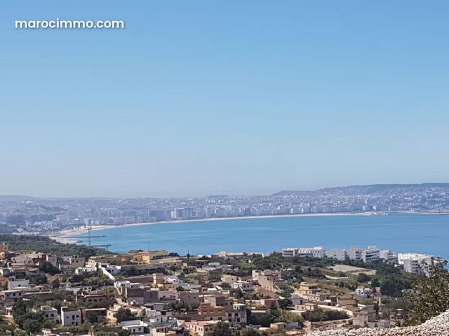 Vente Terrain Zone Villa 4000 m2 à Nouinouiche — Tanger