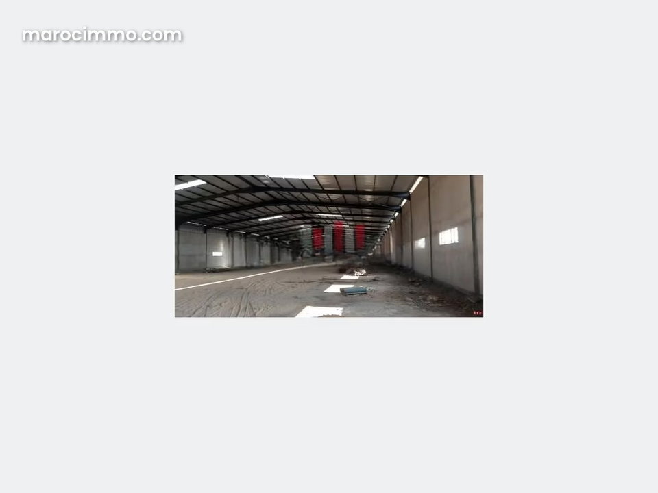 Usine industrielle neuve de 21600 m2 aux normes internationales a la location a sidi hajjaj coté tit mellil