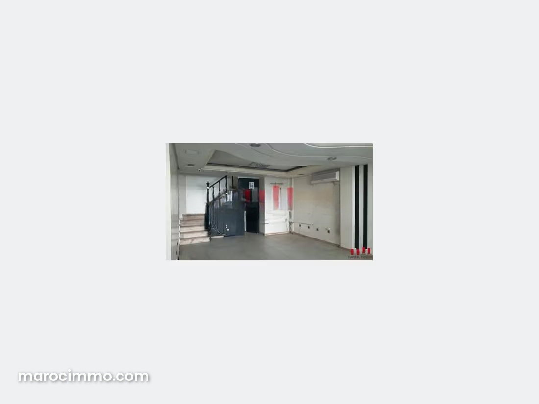 80 sqm Commercial Space with Mezzanine, Gauthier, Casablanca — Casablanca