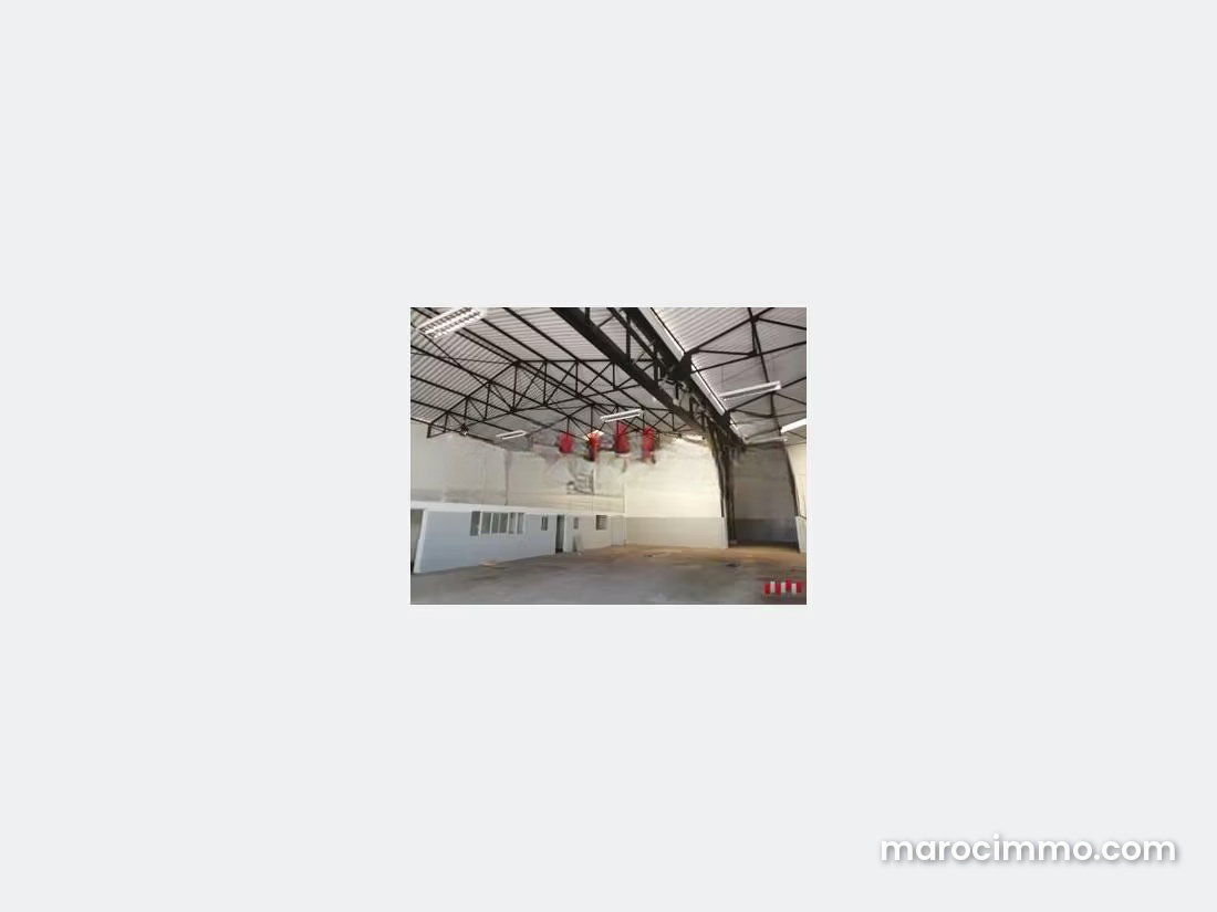 600 m² commercial premises for rent in Ain Sebaa, Casablanca — Casablanca