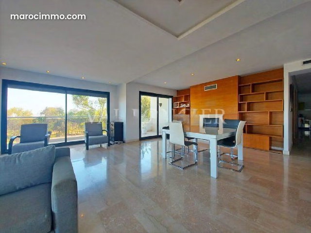 Sublime 210m2 Apartment with Unobstructed View Terrace for Rent in Palmier, Casablanca — 4