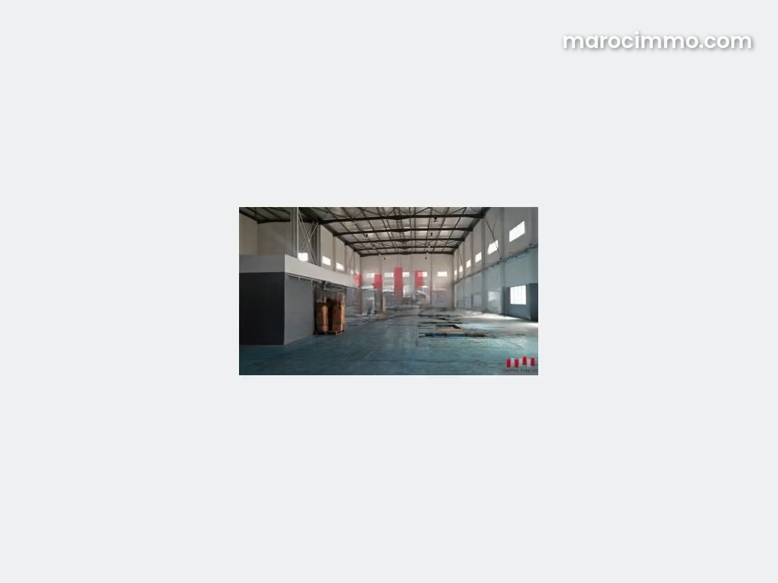 19,076 m² Industrial Factory, Skhirat Area, Casablanca — Casablanca