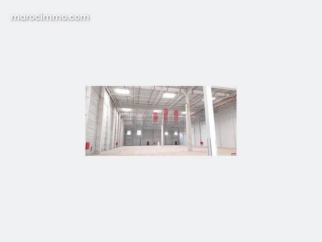 Site industriel de 2750 m2 aux normes internationales zone industrielle Mohammedia a la location — المحمدية