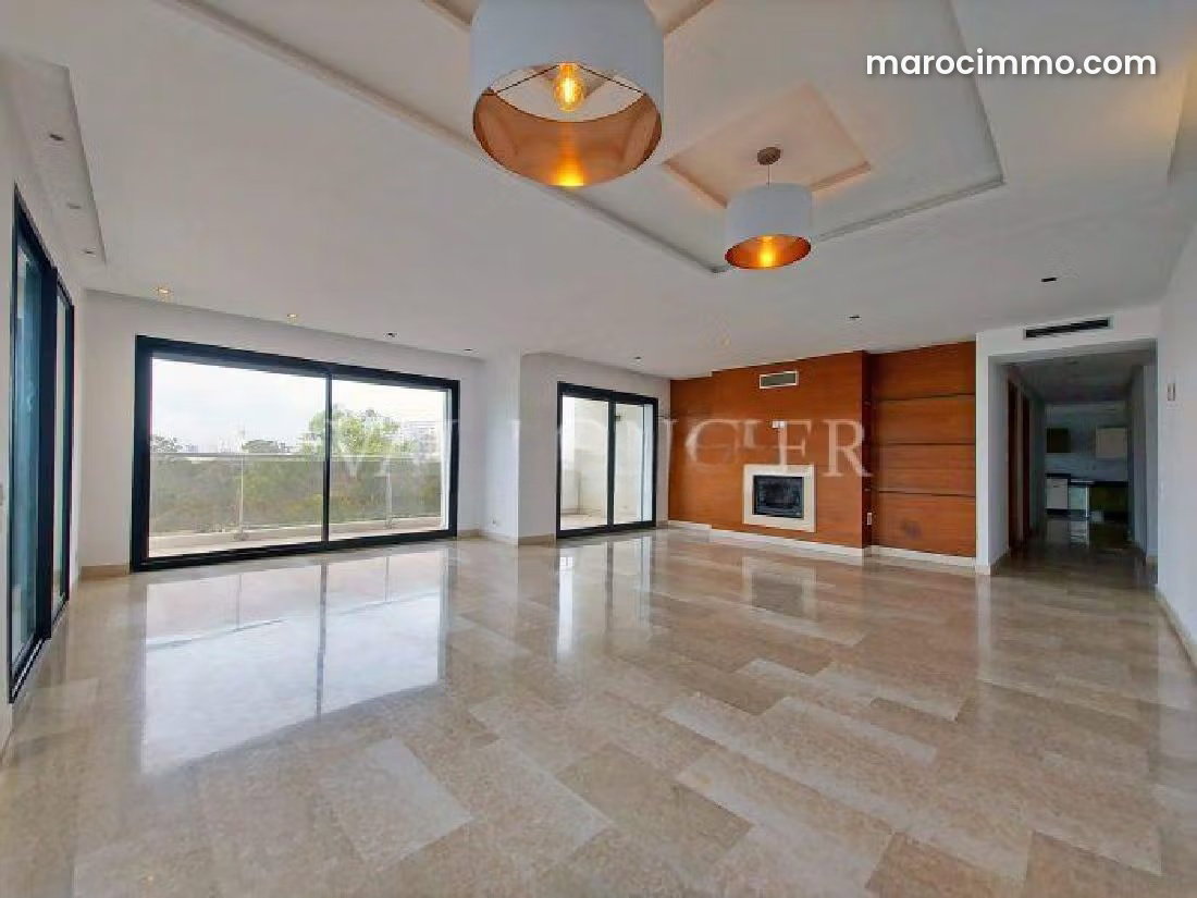 210 sqm Apartment, 3 Bedrooms, Palmier, Casablanca for Rent — Casablanca