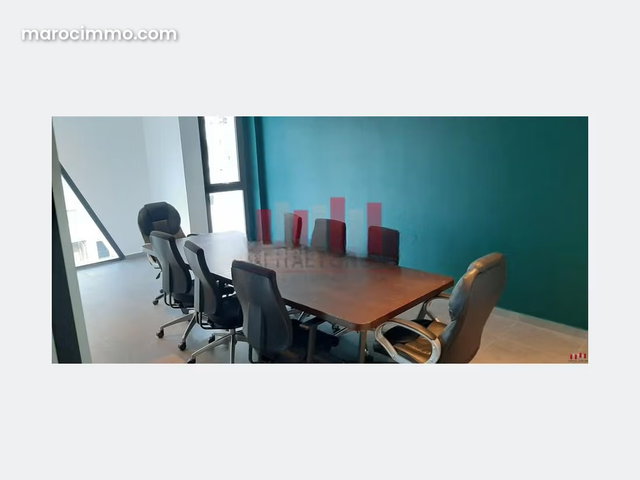 Plateau de bureau premium VUE MER de 109 m2 aménagé et meublé a la vente — 4