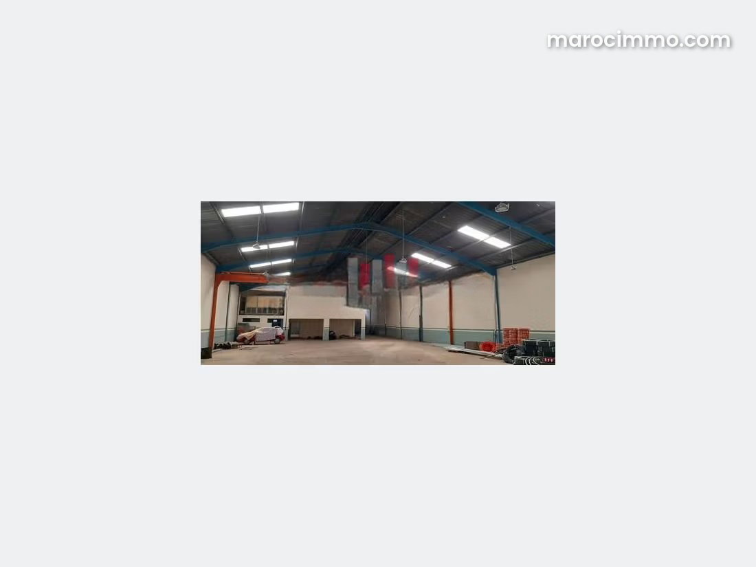 1,500 m² Industrial Premises, Industrial Zone, Casablanca — Casablanca