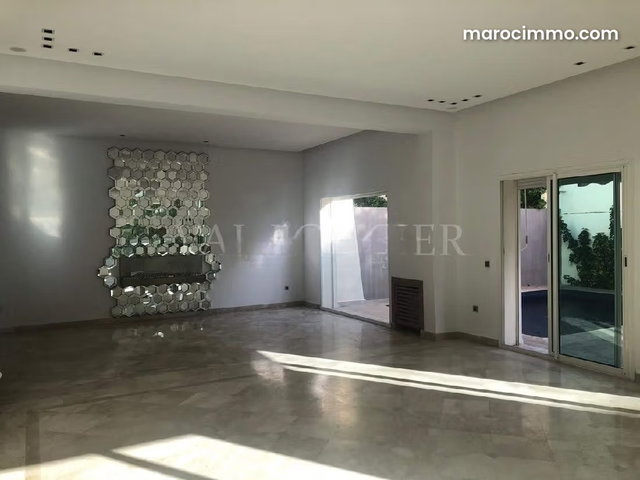 Beautiful 500m2 villa for rent with pool and sea view in Ain Diab, Casablanca — 5