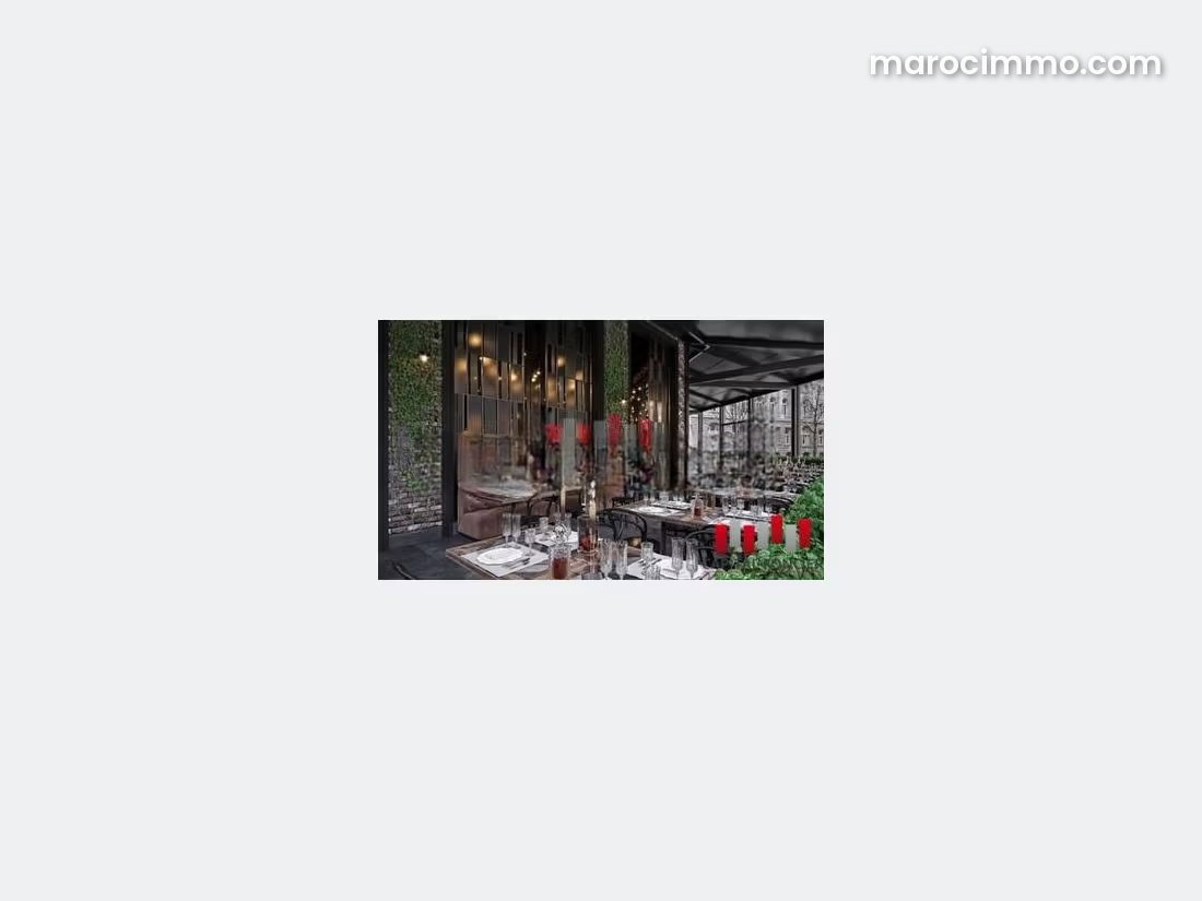 Fully fitted restaurant with liquor license, Gauthier, Casablanca — Casablanca