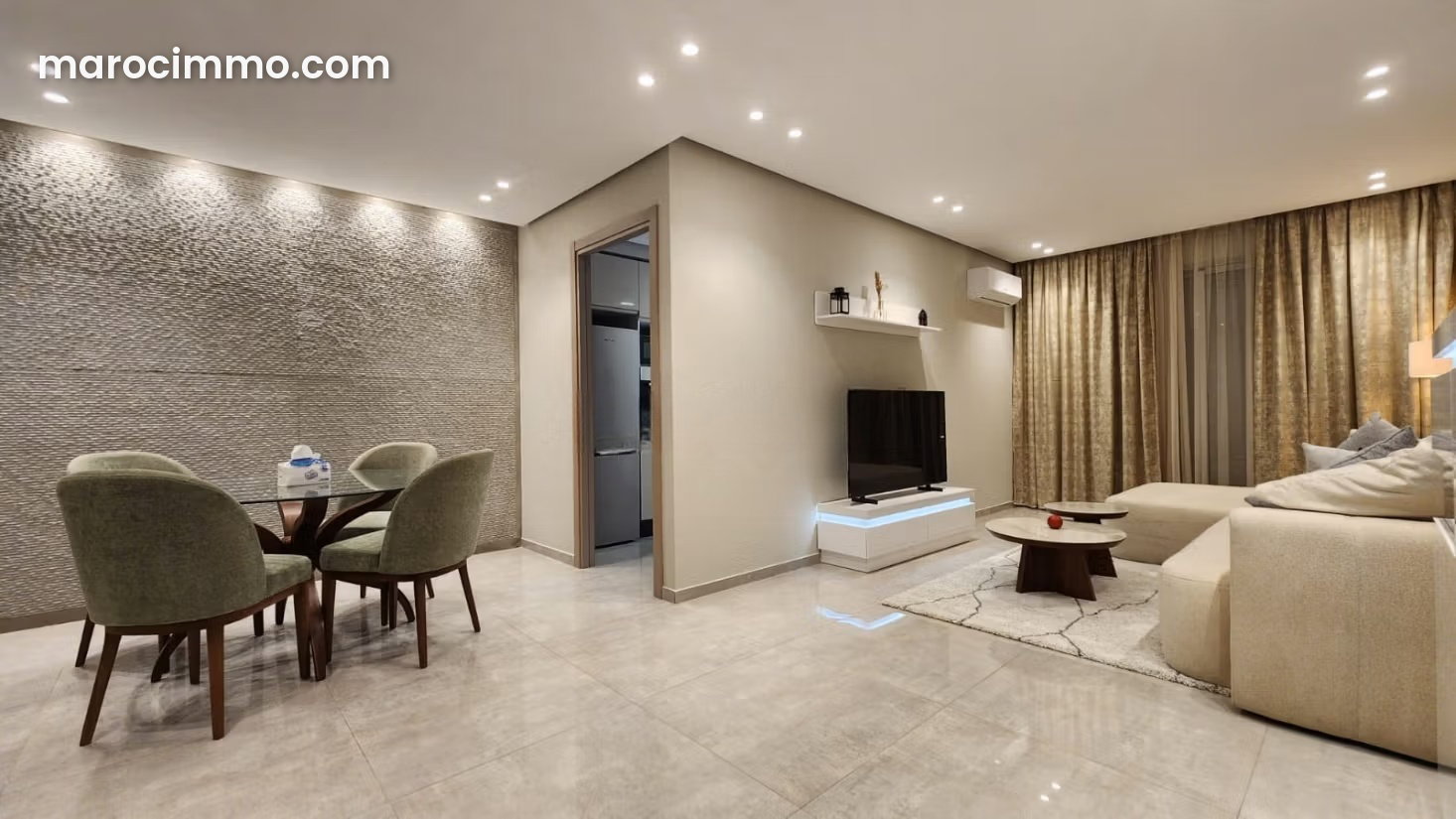 Furnished 125 m² Apartment, Ferme Bretone, Casablanca — Casablanca