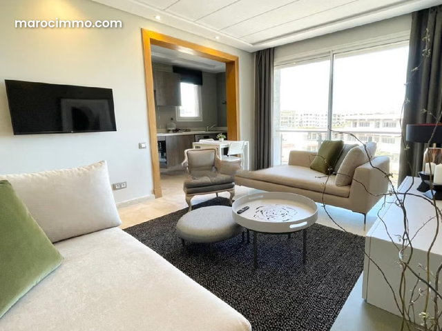 Location d'un appartement à Anfa. 1 chambre. Meublé — 2