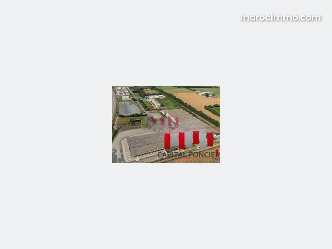 2,600 m² Industrial Land for Sale in Dar Bouazza — Dar Bouazza