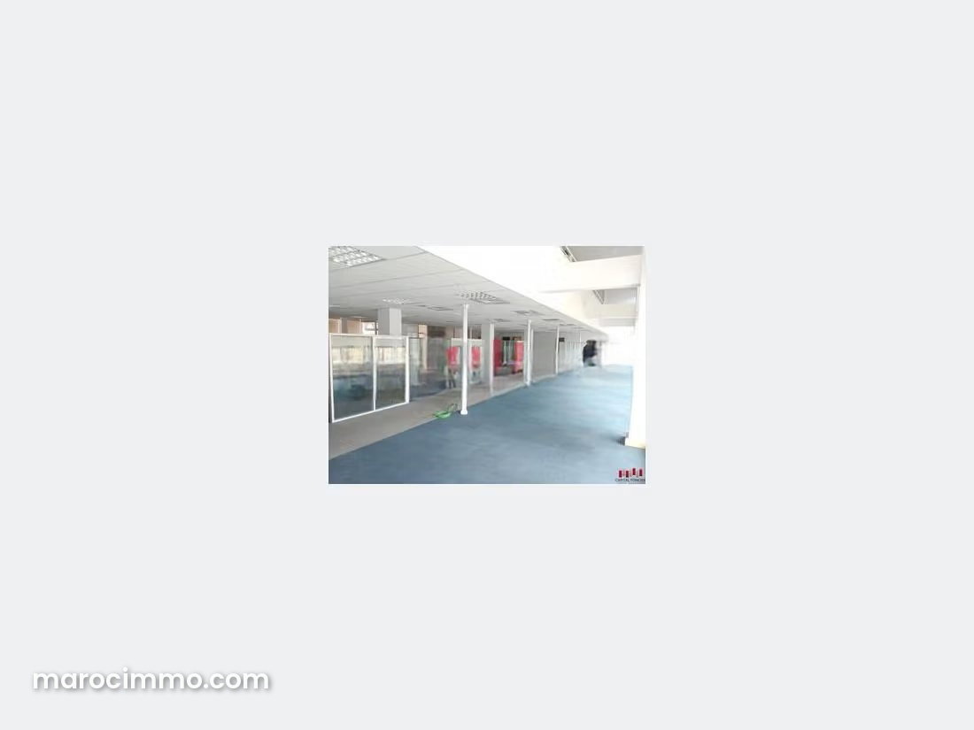 Flexible 580 sqm office for rent, Sidi Maarouf, Casablanca — Casablanca
