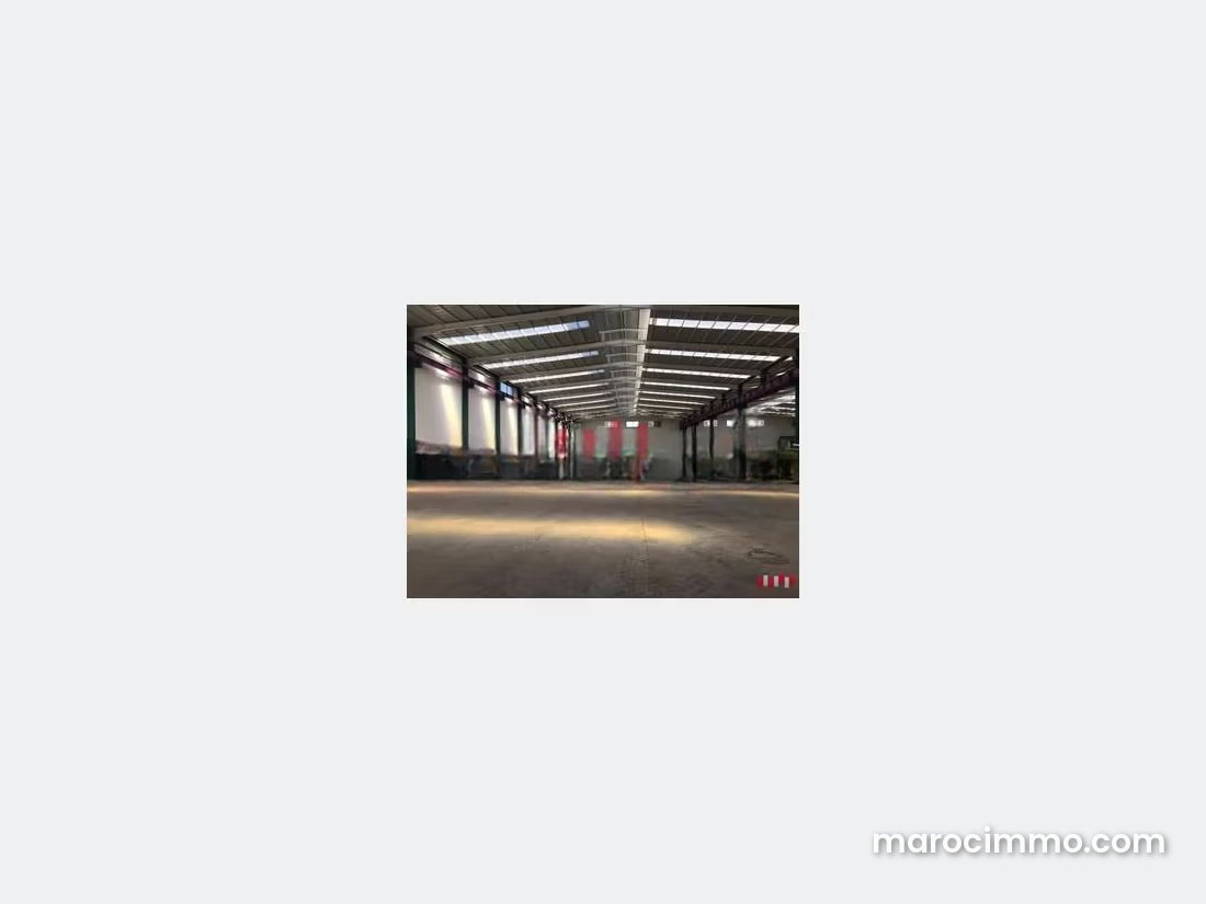 4,000 m² Commercial Premises, Industrial Zone, Ain Sebaa, Casablanca — Casablanca