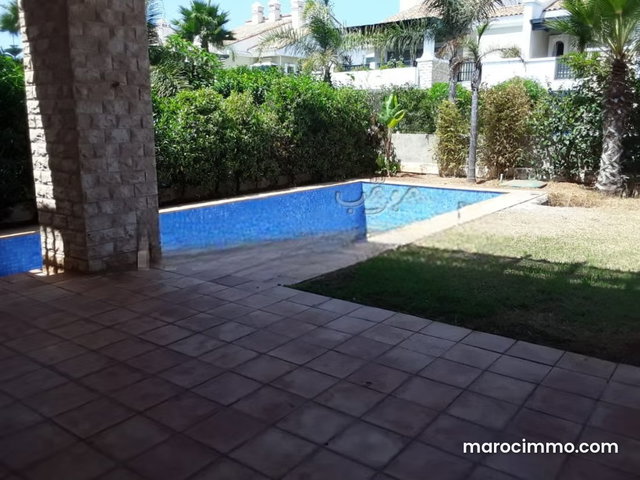 Villa à louer au jardin de l'ocean dar bouazza — 3