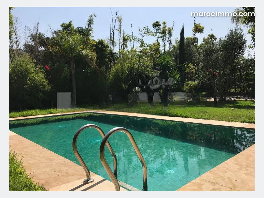 580 m² Apartment with Garden and Pool, Ville Verte, Bouskoura — Bouskoura