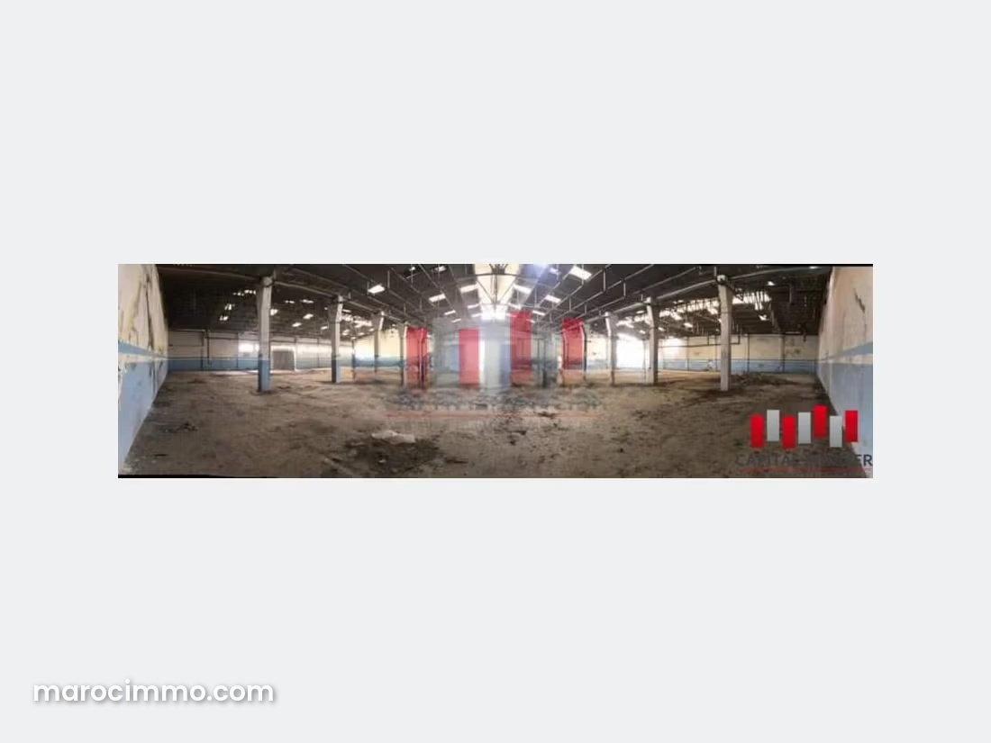 Local industriel 2500 m², zone Ain Sebaa, Casablanca — Casablanca