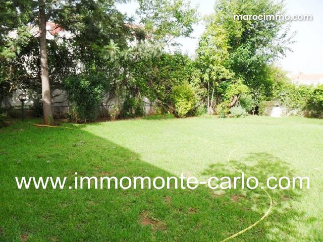 Superbe villa avec jardin à louer Hay Riad Rabat — 2
