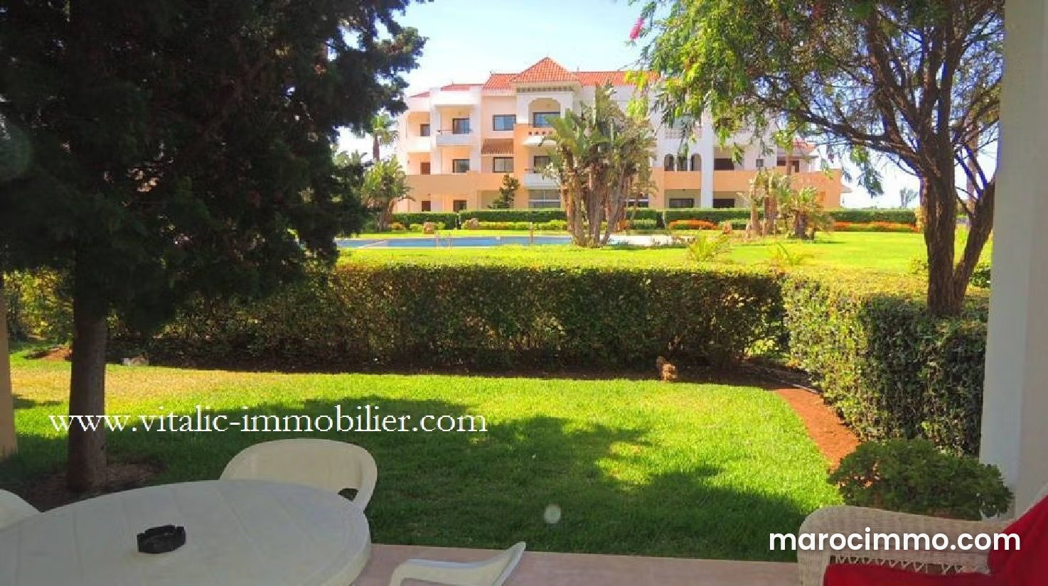 174 m² Apartment with Sea View and Private Garden, Achakar, Tangier — Tangier
