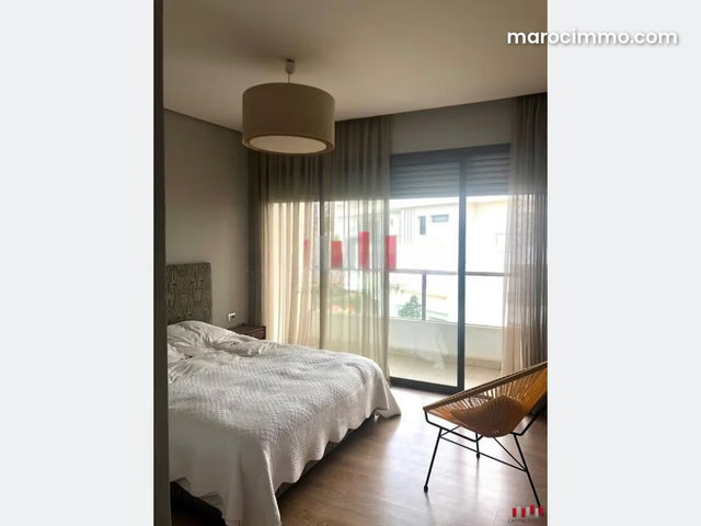 Deux chambres meuble avec vue sur piscine/bouskoura — 5