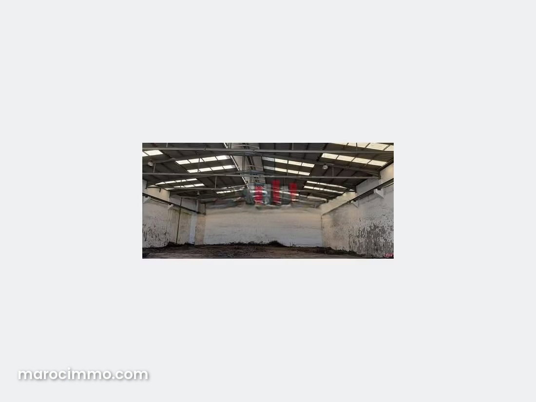 1,000 m² Industrial Premises for Lease, Ain Sebaa, Casablanca — Casablanca