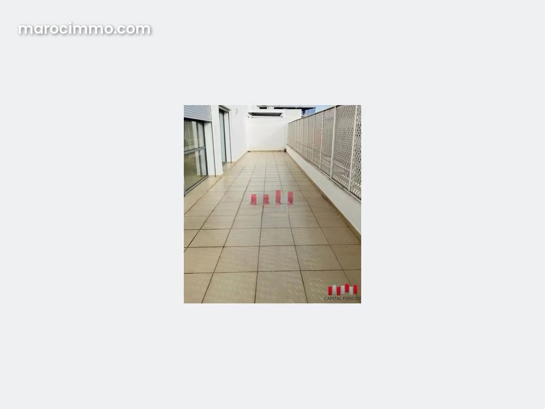 Furnished Apartment with Terrace in Maârif Extension, Casablanca — Casablanca