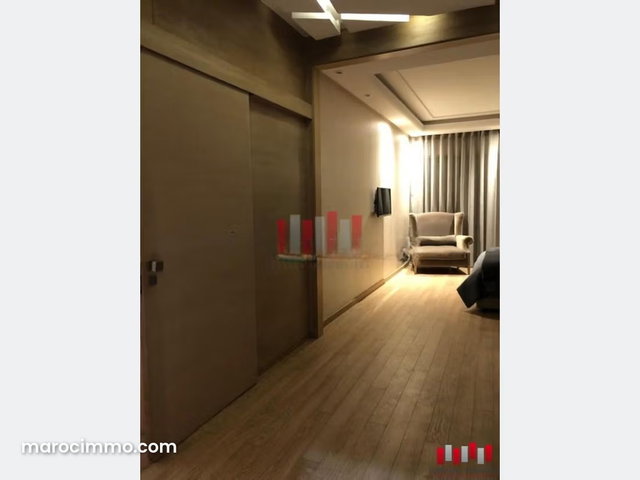 Superbe appartement meuble a louer, deux chambres, quartier racine – casablanca — 4
