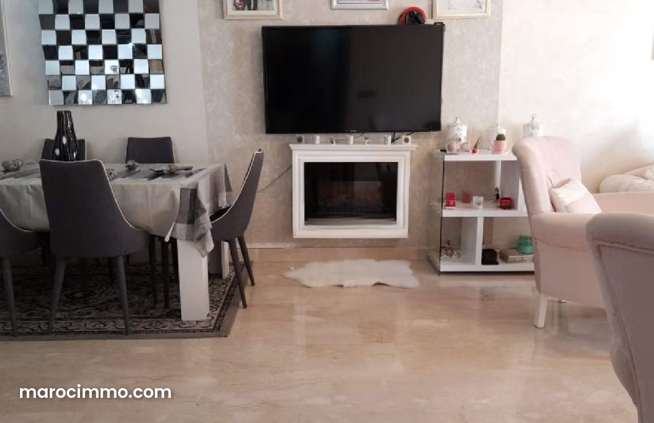 شقة 123 م² مع مرآب للبيع في حي إيبيريا بطنجة — طنجة