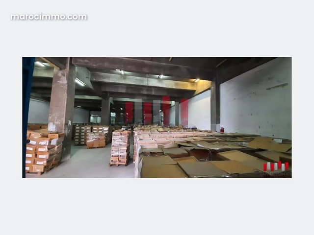 Usine industrielle aux normes internationales de 5885 m2 a ain sebaa a la location — 3