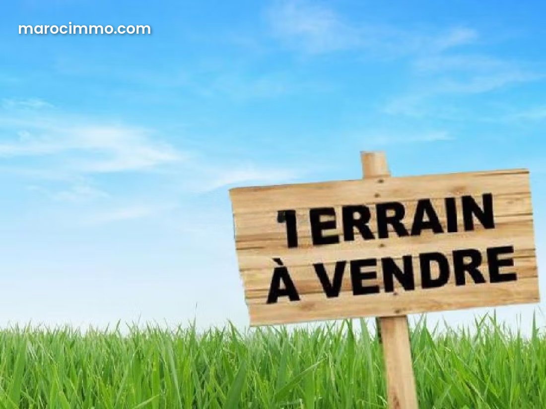 Terrain 641 m² Dar Bouazza, secteur recherché proche Marina — Dar Bouazza