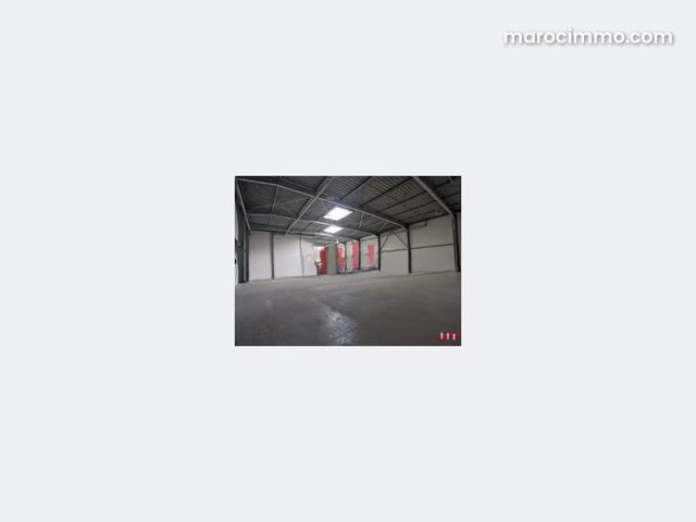 Usine industrielle de 740 m2 au sein d’un parc industriel a bouskoura oulad saleh a la location — Bouskoura
