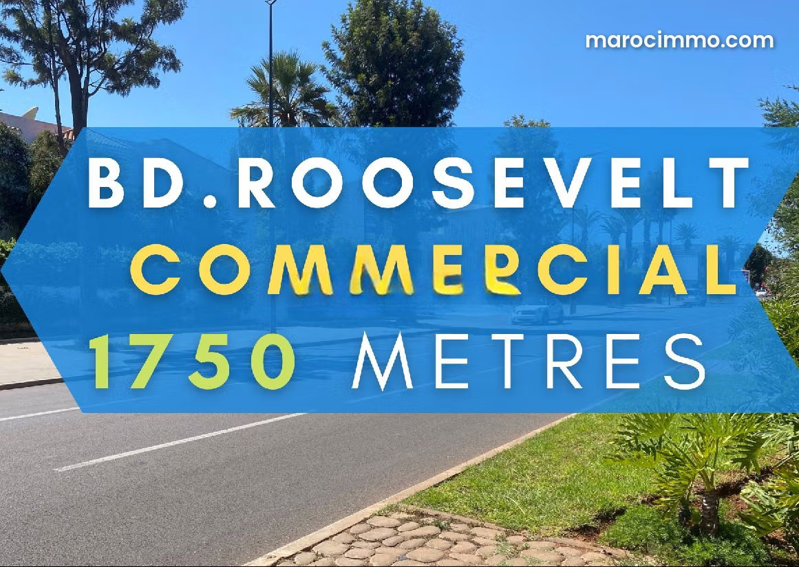 Villa 1750 m² à rénover, Boulevard Roosevelt, Anfa, Casablanca — Casablanca