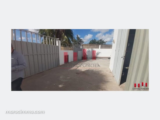 Usine industrielle de 1200 m2 de surface utile a la location a sidi maarouf — 4
