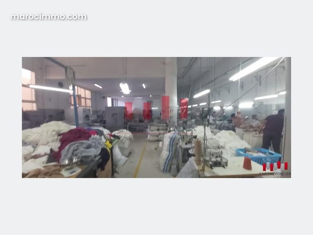 Usine industrielle de 1200 m2 de surface utile a la location a sidi maarouf — 2