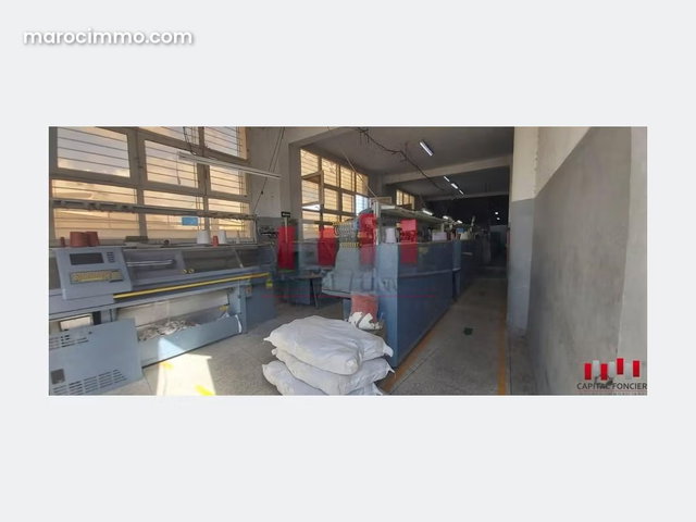 Usine industrielle de 1200 m2 de surface utile a la location a sidi maarouf — 3