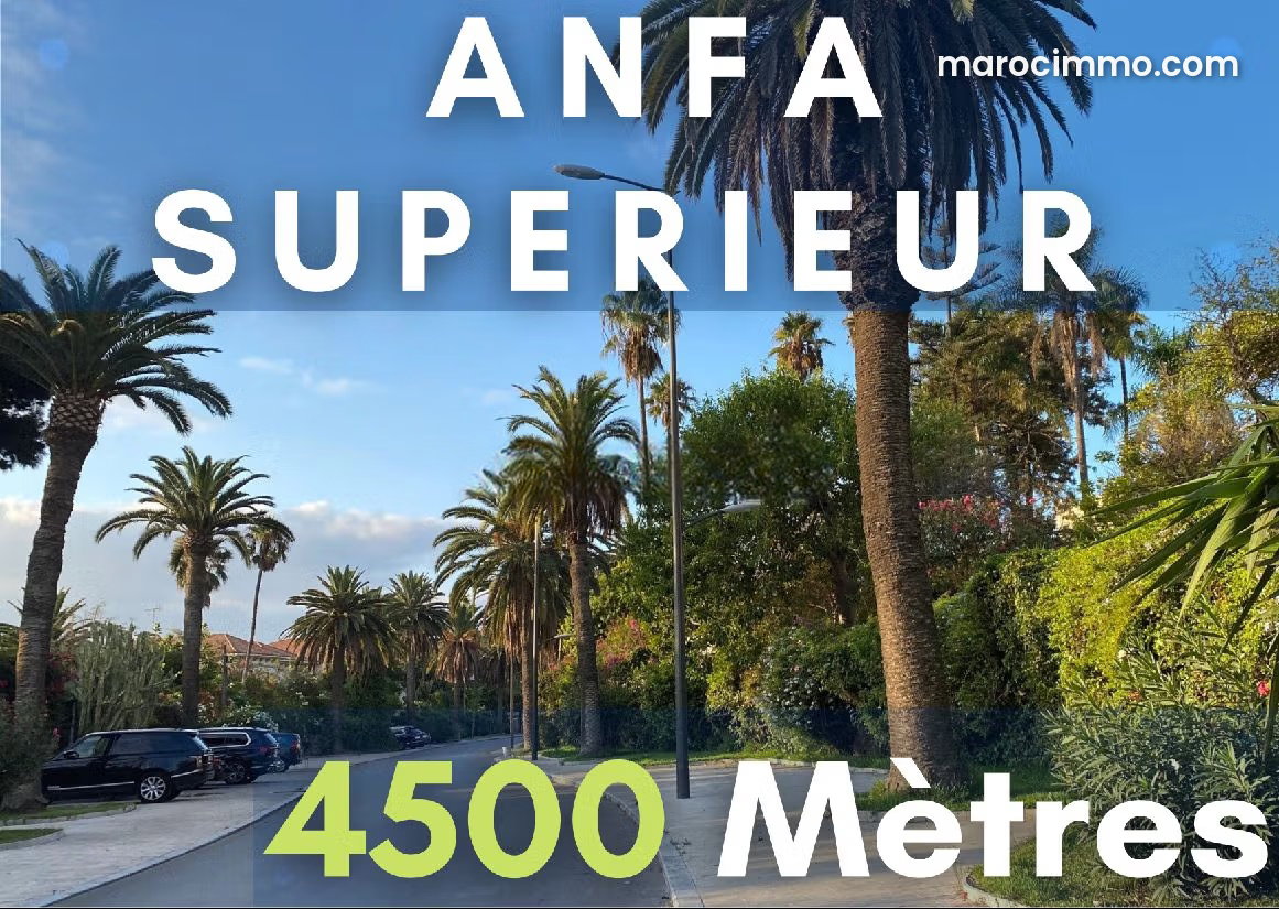 Villa 4500 m² à rénover, cœur historique Anfa, Casablanca — Casablanca