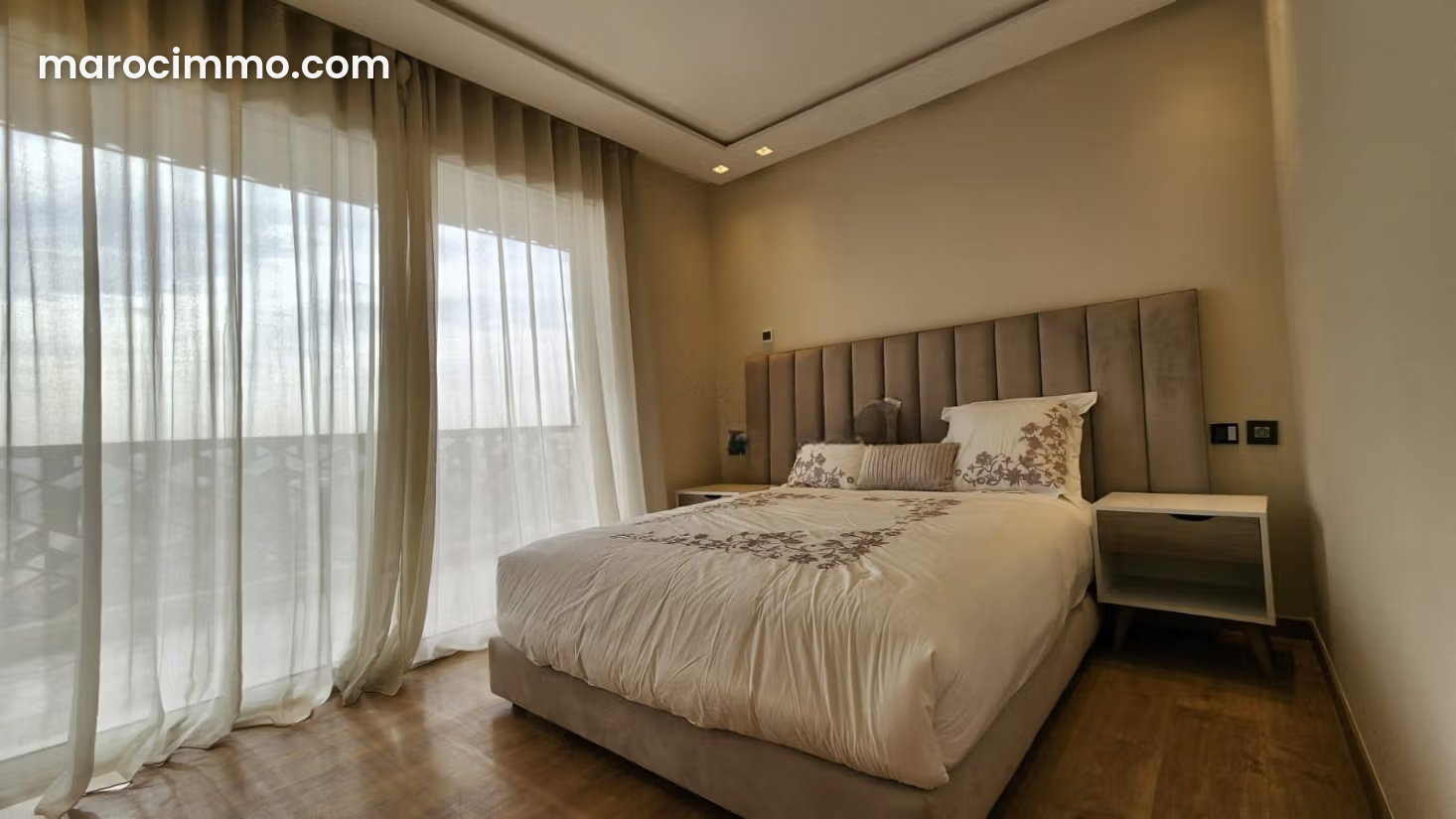 Furnished 160 m² Apartment with Sea View, Casablanca Finance City — Casablanca