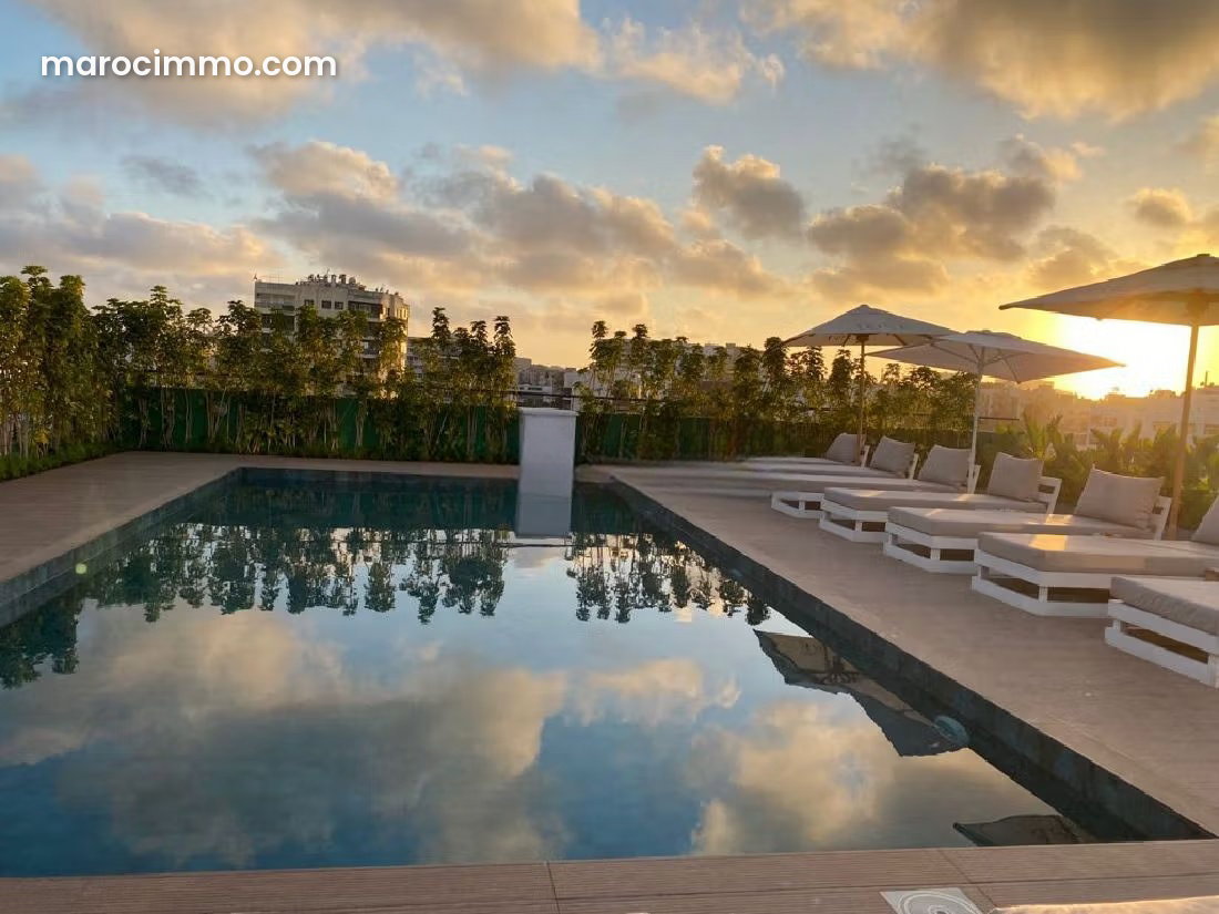 Furnished apartment for rent in the Palmier district of Casablanca — Casablanca
