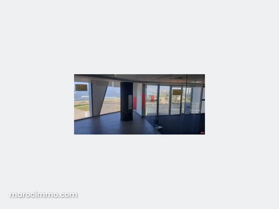107 sqm Office with Sea View, Aïn Diab Corniche, Casablanca — Casablanca