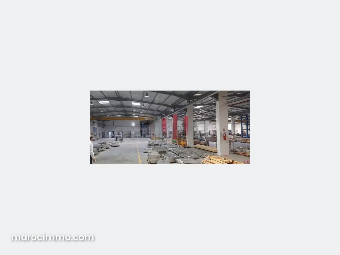 3,400 m² Industrial Premises, 8 m Ceiling Height, Casablanca Industrial Zone — Casablanca