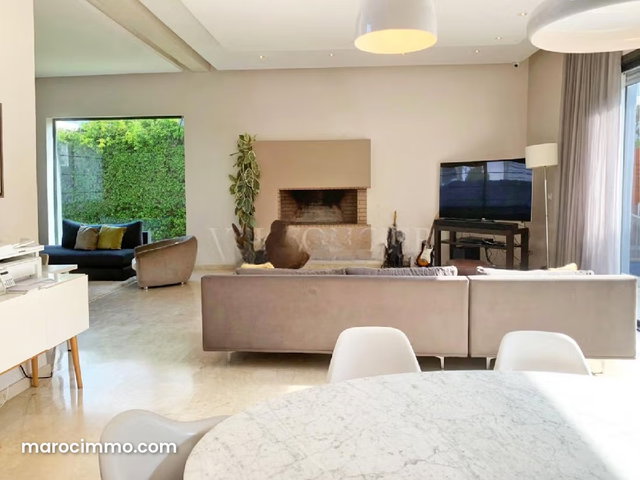 Shared Twin Villa 400m2 4 Bedrooms with Pool, Dar Bouazza — 4