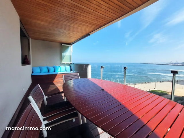 Location Sublime appartement meublé 176m2 vue sur mer Marina, Casablanca — 2