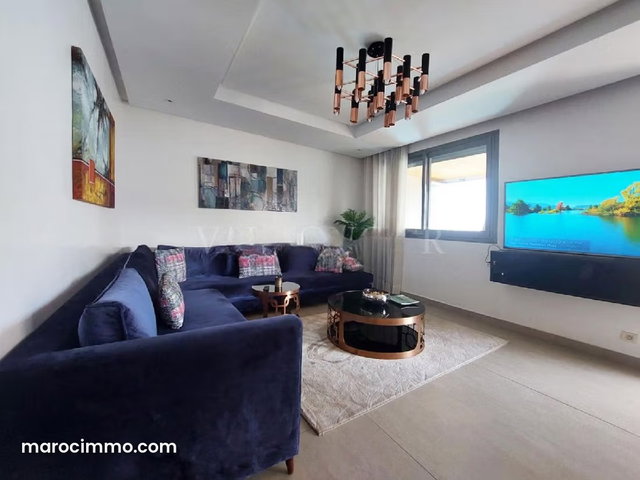 Location Sublime appartement meublé 176m2 vue sur mer Marina, Casablanca — 5