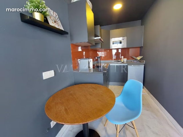 Vente très beau studio meublé avec grande terrasse Ferme Bretone, Casablanca — 4
