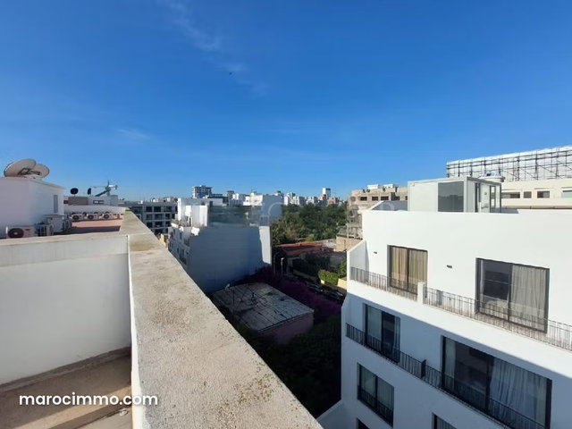 Vente très beau studio meublé avec grande terrasse Ferme Bretone, Casablanca — 5