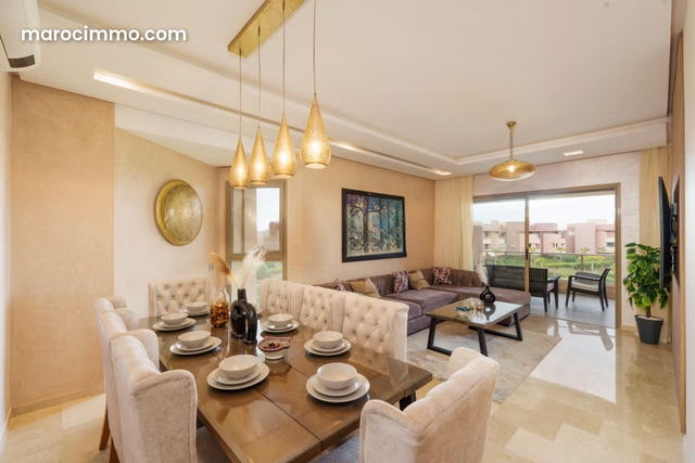 Appartement meublé à la location à Agdal golf City Prestigia Marrakech — Marrakech