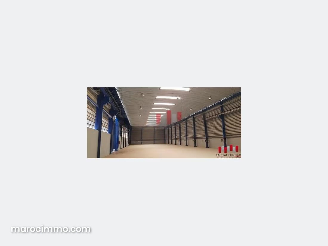 Commercial premises for rent in Ain Sebaa, Casablanca, 1,000 m² — Casablanca