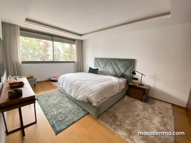 Louez cet appartement à Souissi. Superficie 227 m². Antenne parabolique, résidence sécurisée — 5