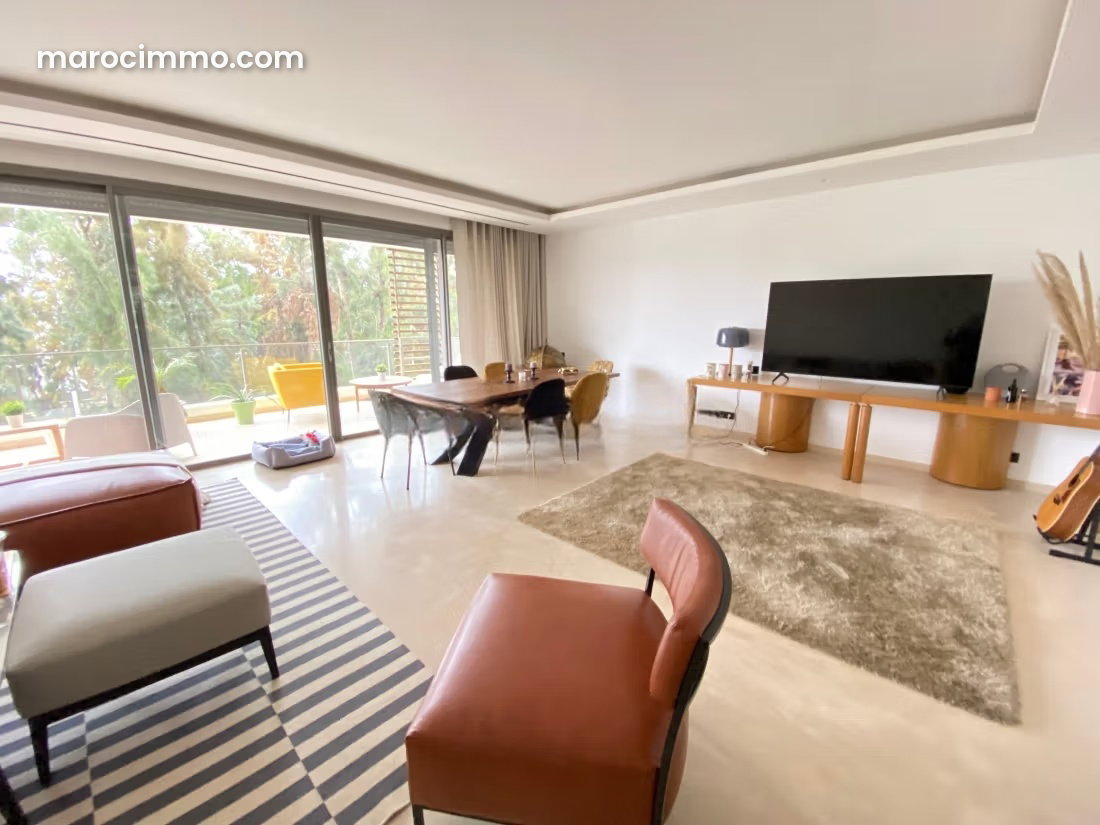 Bright Spacious Apartment for Rent in Souissi, Rabat — Rabat