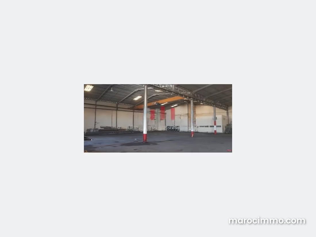 2,300 m² Industrial Facility, Central Bouskoura, Ready to Use — Bouskoura