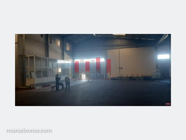 Unité industrielle de 2300 m2 a oulad saleh; bouskoura a la location — 2